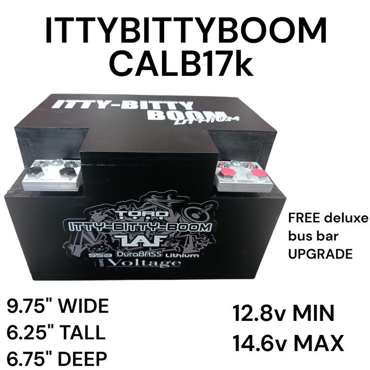 Itty Bitty Boom CALB17K LiFePO4 Lithium Bank