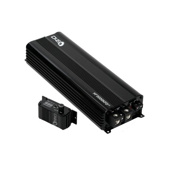 Down4Sound MM3000KFD V2 (MINI MAXX) - BLACK GLOSS | 3000W RMS MINI | FULL BRIDGE AMPLIFIER