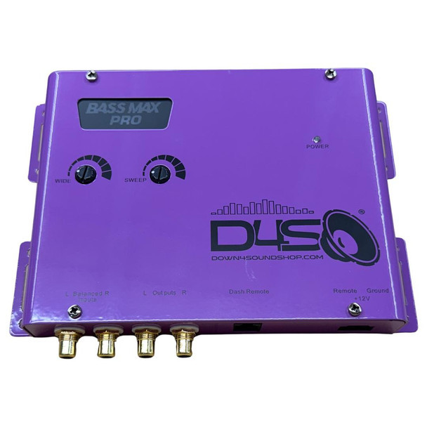 Down4Sound BASS MAX PRO | PURPLE | BASS RESTORATION PROCESSOR