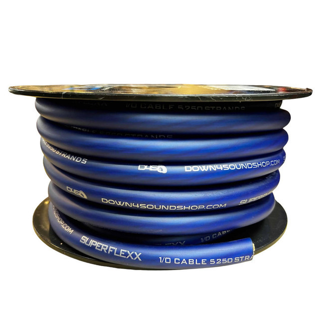 Down 4 Sound Down4Sound 50ft 1/0 CCA Wire