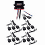 SADDLE TRAMP 12 PIECE RGB POD KIT WITH CONTROLLER (MPSRGBWWK)