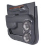 Dual 8″ Speaker Pods for the Rear Door of a 23-25 Chevrolet Silverado-GMC Sierra Crew Cab