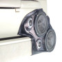 Dual 6.5″ and Dual Tweeter Speaker Pods for the Front Door of a 03-12 Lincoln Towncar