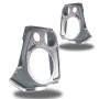Single 6.5″ and Single 3.5″ and Single Tweeter Speaker Pods for the Rear Door of a 21-24 Ford F-150-Ford F-250 F-350 Crew Cab