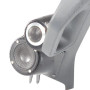 Single 3.5″ and Single Tweeter Speaker Pods for the A-Pillar of a 21-24 Ford F-150-Ford F-250 F-350