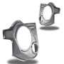 Single 8″ and Single 3.5″ Speaker Pods for the Front Door of a 21-24 Ford F-150-Ford F-250 F-350