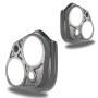 Dual 6.5″ and Dual Tweeter Speaker Pods for the Front Door of a 05-08 Toyota Tacoma