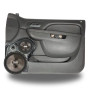 Single 10″ and Single 6.5″ and Single 3.5″ Speaker Pods for the Front Door of a 10-14 GM Full Size Truck Upper Handle