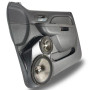 Single 10″ and Single 6.5″ Speaker Pods for the Front Door of a 10-14 GM Full Size Truck Upper Handle