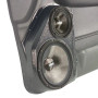 Single 10″ and Single 6.5″ Speaker Pods for the Front Door of a 07-09 GM Full Size Truck Upper Handle