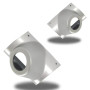 Single Tweeter Speaker Pods for the A-Pillar of a 15-23 Ford Mustang