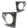 Single 6.5″ and Single Tweeter Speaker Pods for the Rear Door of a 98-02 Honda Accord 4 Door