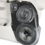 Single 8″ and Single 6.5″ and Single 3.5″ Speaker Pods for the Front Door of a 07-09 Chevrolet Silverado-GMC Sierra Lower Handle