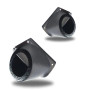 Single 3.5″ Speaker Pods for the A-Pillar of a 06-11 Honda Civic 4 Door