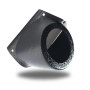 Single 3.5″ Speaker Pods for the A-Pillar of a 06-11 Honda Civic 4 Door