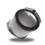 Single 3.5″ Speaker Pods for the A-Pillar of a 06-11 Honda Civic 4 Door