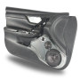 Single 6.5″ and Single 3.5″ and Single Tweeter Speaker Pods for the Front Door of a 13-18 Nissan Altima 4 Door