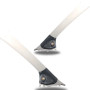 Single Tweeter Speaker Pods for the A-Pillar of a 12-15 Honda Civic-Honda Civic With Factory Tweeter