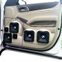 Dual 7″ and Dual 3.5″ Speaker Pods for the Front Door of a 15-20 GM Full Size SUV