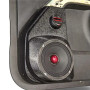 Single 6.5″ and Single Tweeter Speaker Pods for the Front Door of a 14-18 Chevrolet Silverado-GMC Sierra