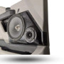 Single 8″ and Single 3.5″ Speaker Pods for the Front Door of a 15-20 Ford F-150-Ford F-250 & F-350