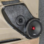 Single 8″ and Single 3.5″ Speaker Pods for the Front Door of a 00-06 GM Full Size Truck
