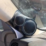 Single 4″ and Single Tweeter Speaker Pods for the A-Pillar of a 07-14 GM Full Size Truck