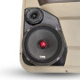 Single 8″ and Single Tweeter Speaker Pods for the Rear Door of a 09-18 Dodge Ram-Dodge Ram Extended Cab Manual Window