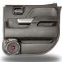 Single 6.5″ and Single Tweeter Speaker Pods for the Rear Door of a 14-18 Chevrolet Silverado-GMC Sierra Crew Cab