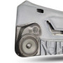 Single 6.5″ and Single Tweeter Speaker Pods for the Front Door of a 87-93 Ford Mustang