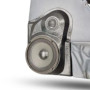 Single 6.5″ and Single Tweeter Speaker Pods for the Front Door of a 87-93 Ford Mustang