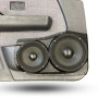 Single 8″ and Single 6.5″ Speaker Pods for the Front Door of a 96-00 Toyota Tacoma