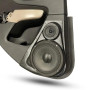 Single 8″ and Single 3.5″ Speaker Pods for the Rear Door of a 14-23 Jeep Cherokee