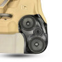 Dual 6.5″ and Single 3.5″ Speaker Pods for the Front Door of a 04-14 Nissan Titan / 04-07 Nissan Armada-Infiniti QX56