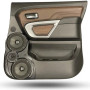 Dual 6.5″ and Single 3.5″ Speaker Pods for the Rear Door of a 15-24 Nissan Titan Crew Cab