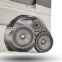 Dual 6.5″ and Single 3.5″ Speaker Pods for the Front Door of a 06-07 Dodge Charger-Dodge Magnum