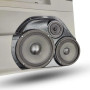 Single 8″ and Single 6.5″ and Single 3.5″ Speaker Pods for the Front Door of a 06-07 Dodge Charger-Dodge Magnum