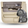 Dual 6.5″ and Single 3.5″ Speaker Pods for the Front Door of a 09-18 Dodge Ram-Dodge Ram
