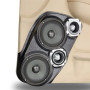 Dual 6.5″ and Dual 4″ Speaker Pods for the Front Door of a 07-09 GM Full Size Truck Upper Handle