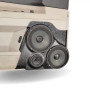 Dual 6.5″ and Single 3.5″ Speaker Pods for the Front Door of a 05-07 Chrysler 300C