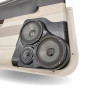 Dual 6.5″ and Single 3.5″ Speaker Pods for the Front Door of a 05-07 Chrysler 300C