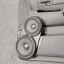 Single 8″ and Single 6.5″ Speaker Pods for the Front Door of a 01-03 Dodge Durango