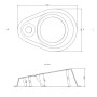 Custom Speaker Pods Brand – Single 6.5″ and Single Tweeter Universal Multi-Directional Speaker Pods for any flat mounting location