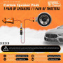 Single Tweeter Speaker Pods for the A-Pillar of a 16-20 Honda Civic-Honda Civic