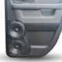 Dual 6.5″ Speaker Pods for the Rear Door of a 09-18 Dodge Ram-Dodge Ram Extended Cab Manual Window