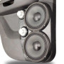 Dual 8″ and Dual Tweeter Speaker Pods for the Rear Door of a 07-14 GM Full Size Truck Upper Handle