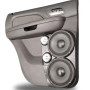 Dual 8″ and Dual Tweeter Speaker Pods for the Rear Door of a 07-14 GM Full Size Truck Upper Handle