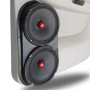 Dual 8″ Speaker Pods for the Rear Door of a 07-14 GM Full Size Truck Upper Handle
