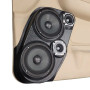 Dual 6.5″ and Dual 3.5″ Speaker Pods for the Front Door of a 07-09 GM Full Size Truck Upper Handle