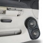 Dual 6.5″ Speaker Pods for the Front Door of a 07-09 Chevrolet Silverado-GMC Sierra Lower Handle
